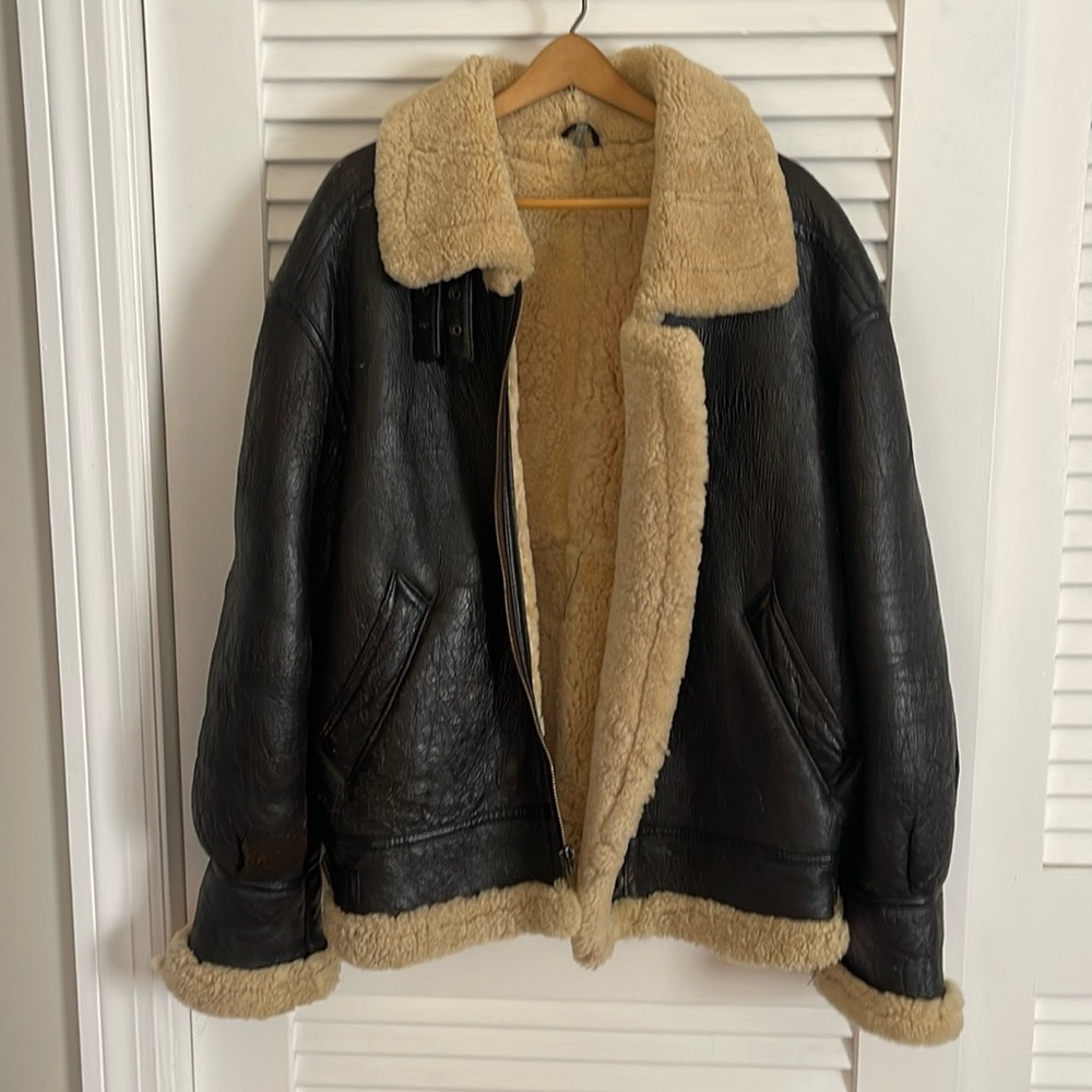 Incredible Vintage Leather Air Force Jacket - G-8